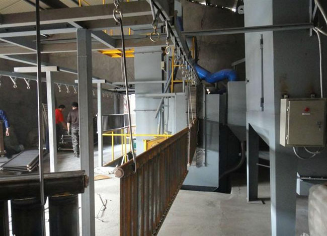 網架吊鏈拋丸機 網架吊鏈拋丸機