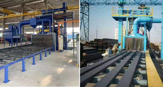 通過式鋼材拋丸機 通過式鋼材拋丸機