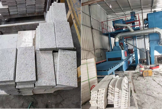 石材拋丸機,石材噴砂機 石材拋丸機,石材噴砂機